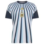 Maillot Argentine Domicile Pre-Match 2026 2027 Blanc (1)
