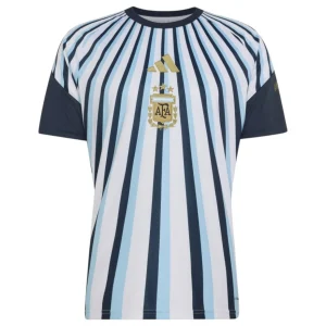 Maillot Argentine Domicile Pre-Match 2026 2027 Blanc (1)