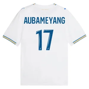 Maillot OM Domicile 2026 2027 Aubameyang (2)