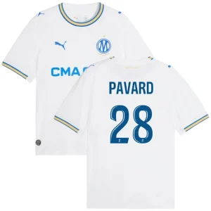 Maillot OM Domicile 2026 2027 Pavard (1)