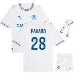 Maillot OM Kit Enfant Domicile 2026 2027 Pavard