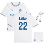 Maillot OM Kit Enfant Domicile 2026 2027 Weah