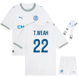 Maillot OM Kit Enfant Domicile 2026 2027 Weah