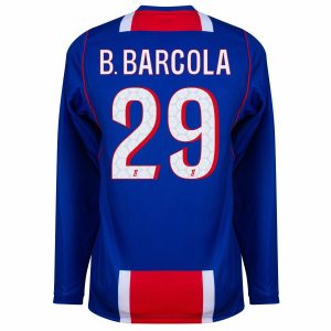 Maillot PSG Domicile 2026 2027 Manches Longues Barcola (2)Maillot PSG Domicile 2026 2027 Manches Longues Barcola (2)
