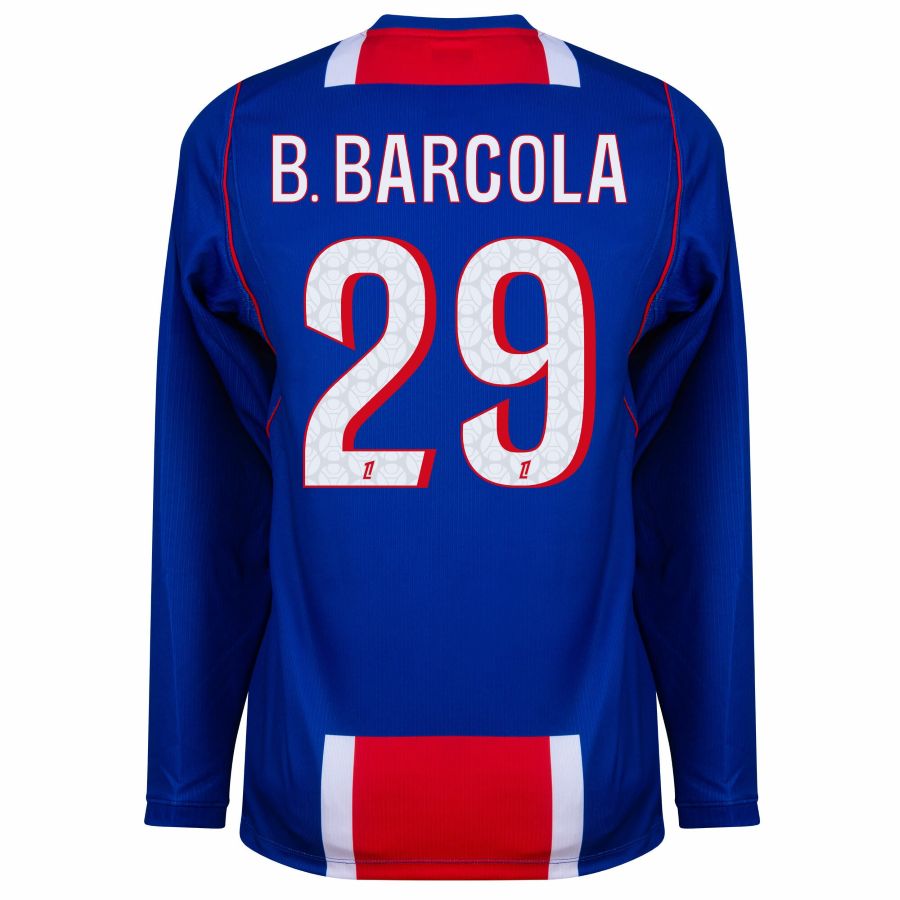 Maillot PSG Domicile 2026 2027 Manches Longues Barcola (2)Maillot PSG Domicile 2026 2027 Manches Longues Barcola (2)
