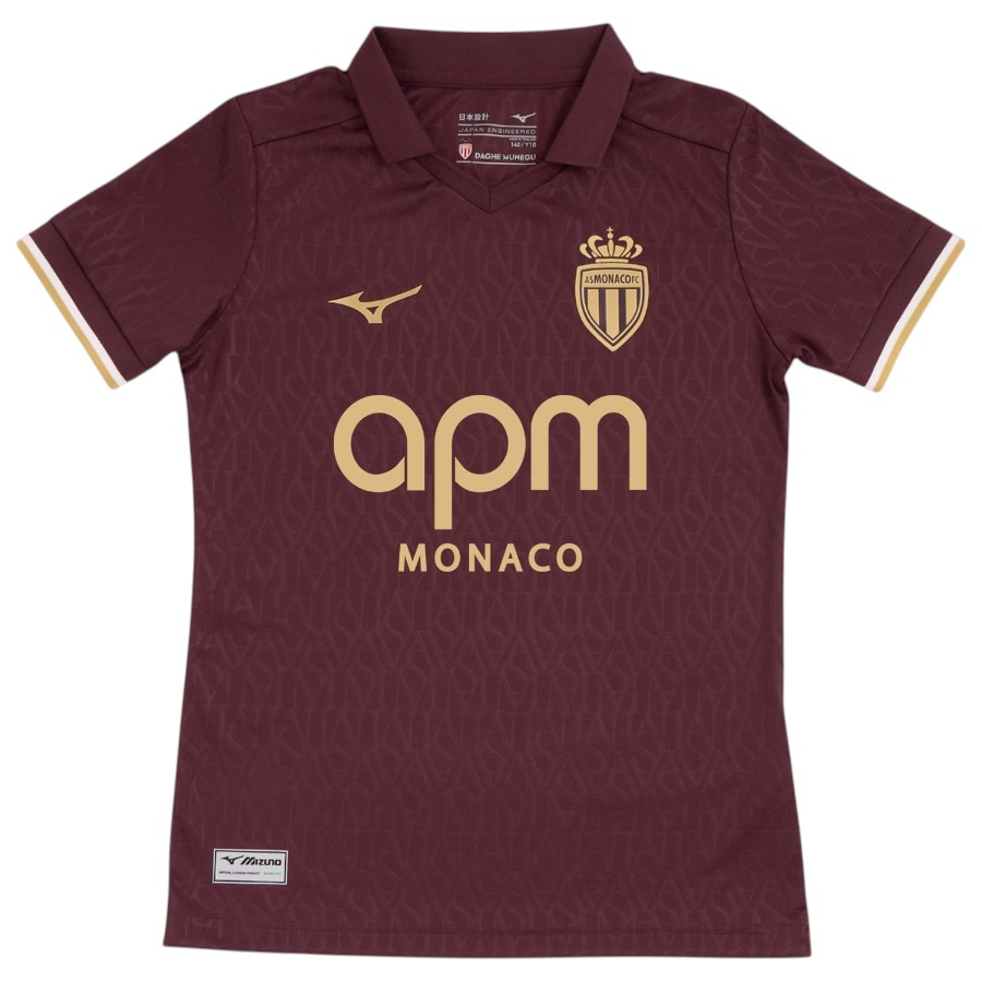 Maillot AS Monaco Enfant Exterieur 2026 2027 (1)