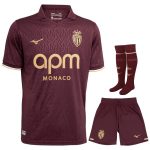 Maillot AS Monaco Kit Enfant Exterieur 2026 2027