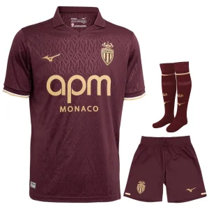 Maillot AS Monaco Kit Enfant Exterieur 2026 2027
