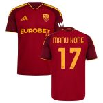 Maillot AS Roma Domicile 2026 2027 Manu Kone