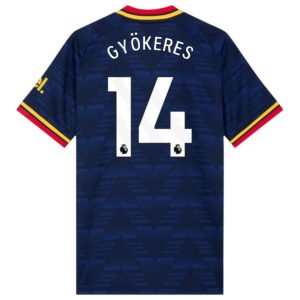 Maillot Arsenal Exterieur 2026 2027 Gyokeres (2)
