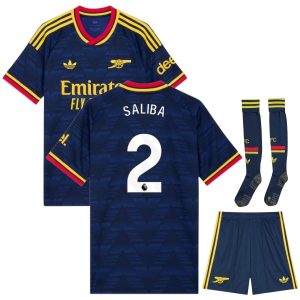 Maillot Arsenal Kit Enfant Exterieur 2026 2027 Saliba