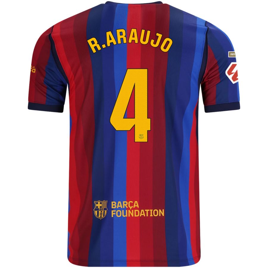 Maillot Barca Domicile 2026 2027 Araujo (2)