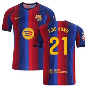 Maillot Barca Domicile 2026 2027 De Jong (1)