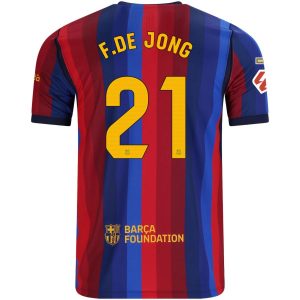 Maillot Barca Domicile 2026 2027 De Jong (2)