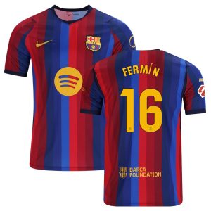 Maillot Barca Domicile 2026 2027 Fermin (1)