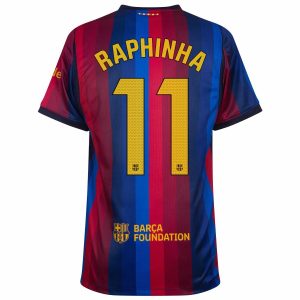 Maillot Barca Kit Enfant Domicile 2026 2027 Raphinha (2)