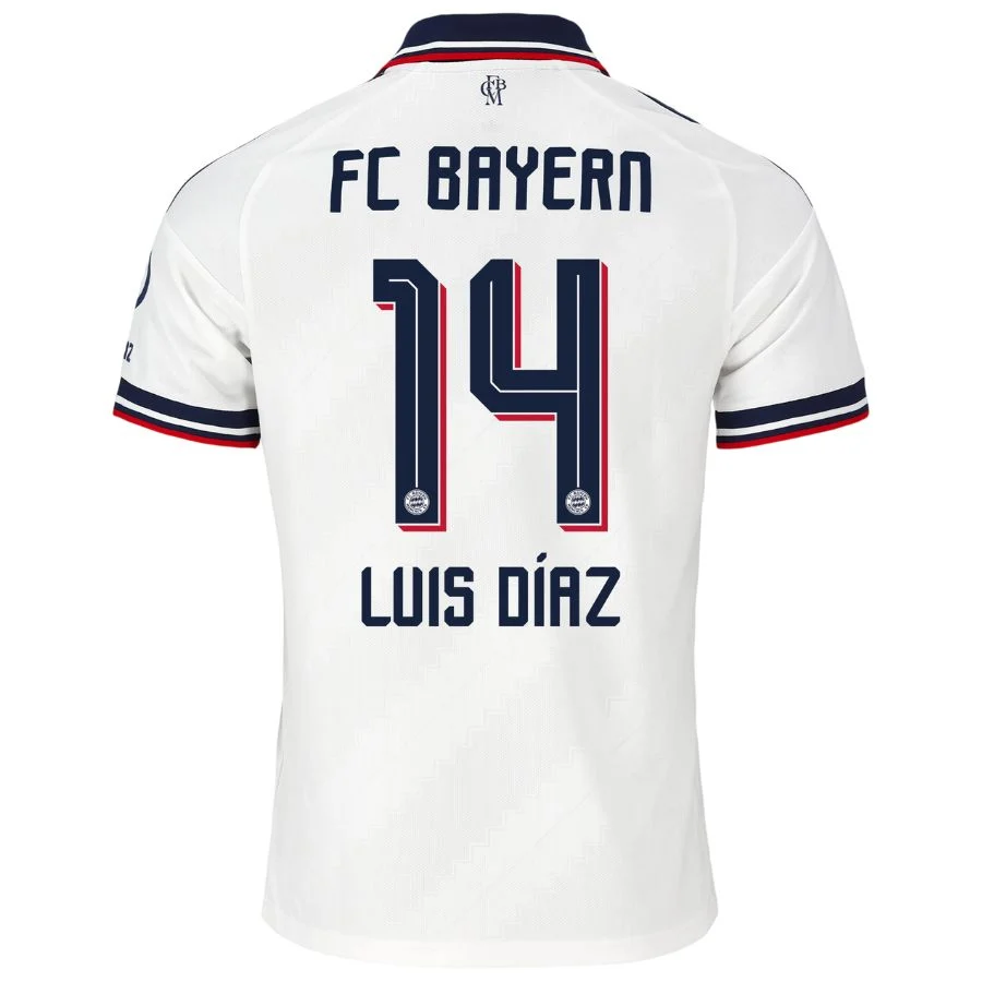 Maillot Bayern Munich Exterieur 2026 2027 Luis Diaz