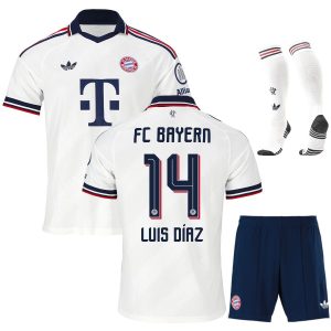 Maillot Bayern Munich Kit Enfant Exterieur 2026 2027 Luis Diaz