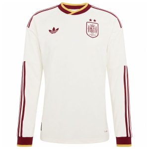 Maillot Espagne Exterieur 2 Etoiles 2026 2027 Manches Longues