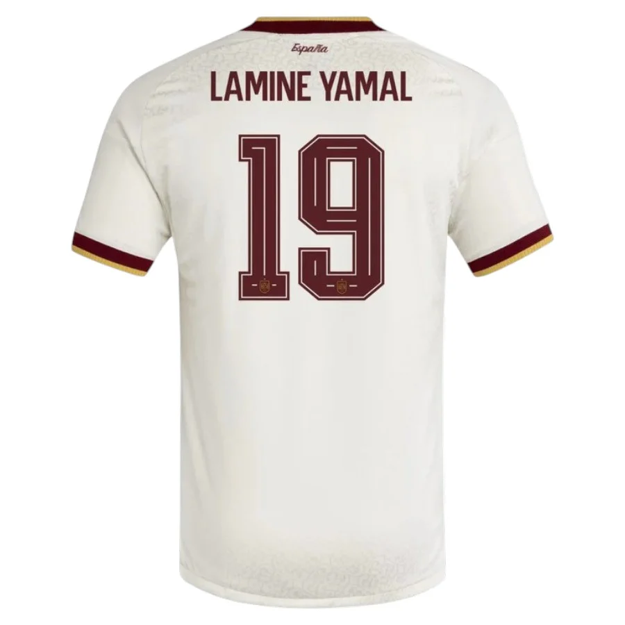 Maillot Espagne Exterieur 2026 2027 Lamine Yamal 2 Etoiles (2)