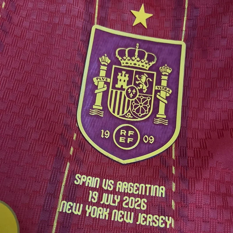 Maillot Espagne Finale Coupe du Monde 2026