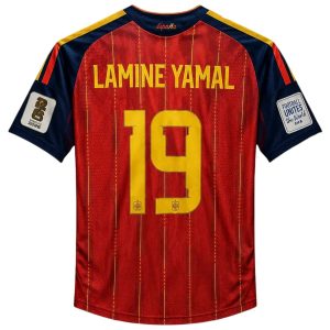 Maillot Espagne Finale Coupe du Monde 2026 Lamine Yamal