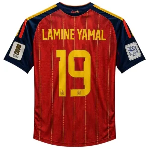 Maillot Espagne Finale Coupe du Monde 2026 Lamine Yamal