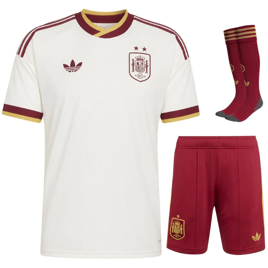 Maillot Espagne Kit Enfant Exterieur 2 Etoiles