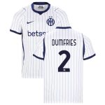 Maillot Inter Milan Exterieur 2026 2027 Dumfries