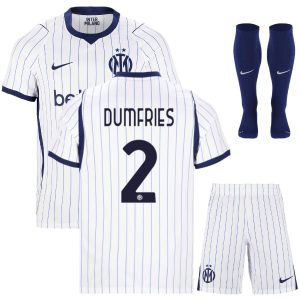 Maillot Inter Milan Kit Enfant Exterieur 2026 2027 Dumfries
