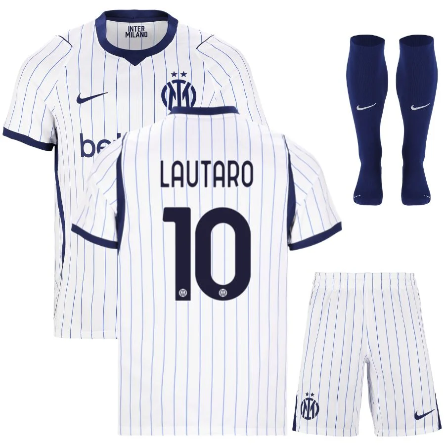 Maillot Inter Milan Kit Enfant Exterieur 2026 2027 Lautaro