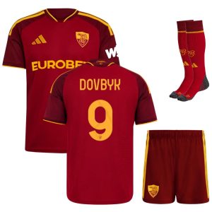 Maillot Kit Enfant AS Roma Domicile 2026 2027 Dovbyk