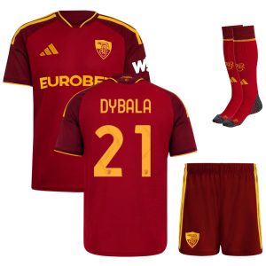 Maillot Kit Enfant AS Roma Domicile 2026 2027 Dybala
