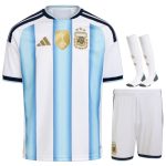 Maillot Kit Enfant Argentine Domicile 2026 2027 Blanc