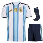 Maillot Kit Enfant Argentine Domicile 4 Etoiles