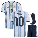 Maillot Kit Enfant Argentine Domicile 4 Etoiles Messi