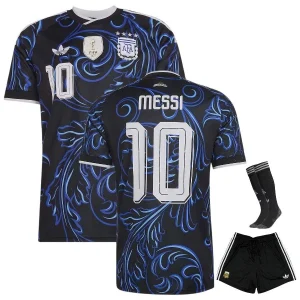 Maillot Kit Enfant Argentine Exterieur 4 Etoiles Messi