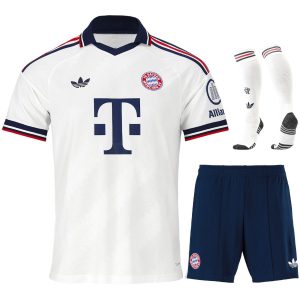 Maillot Kit Enfant Bayern Munich Exterieur 2026 2027