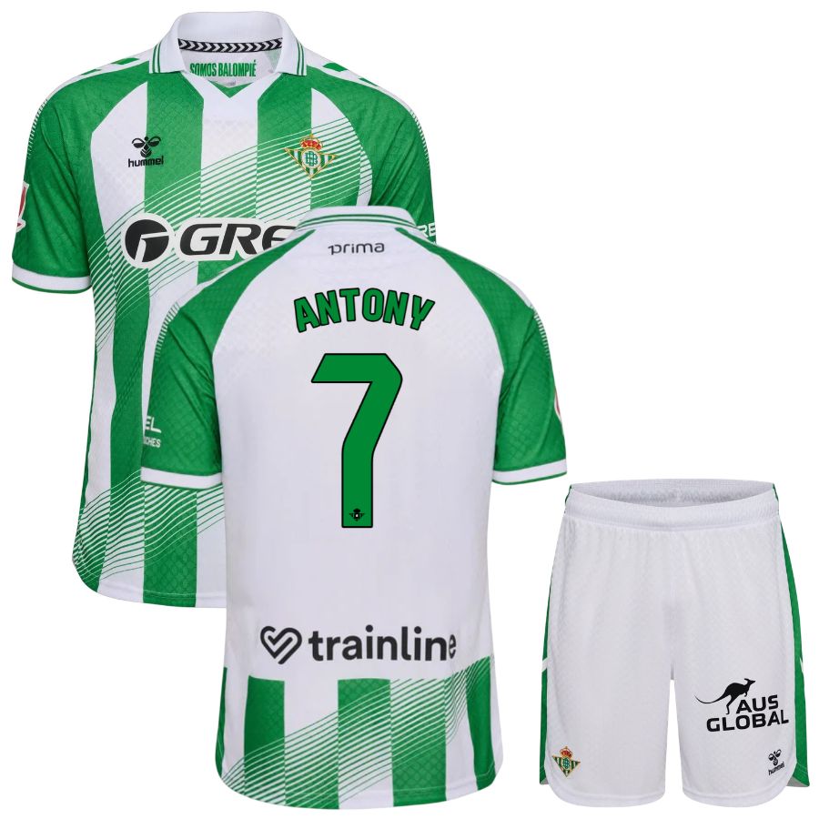Maillot Kit Enfant Betis Seville Domicile 2026 2027 Antony