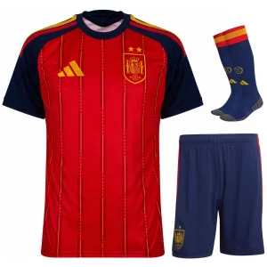 Maillot Kit Enfant Espagne Domicile 2 Etoiles