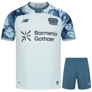 Maillot Kit Enfant Leverkusen Exterieur 2026 2027 (1)