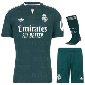 Maillot Kit Enfant Real Madrid Exterieur 2026 2027