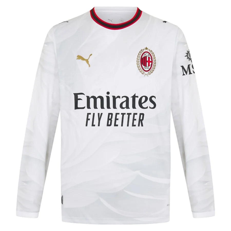 Maillot Milan AC Exterieur 2026 2027 Manches Longues (1)