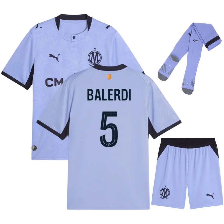 Maillot OM Kit Enfant Third 2026 2027 Balerdi