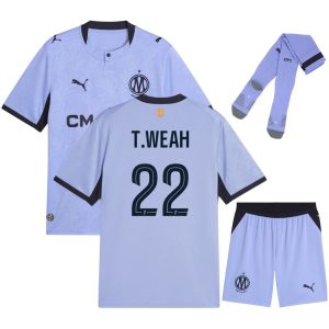 Maillot OM Kit Enfant Third 2026 2027 Weah