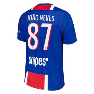 Maillot PSG Domicile 2026 2027 Joao Neves