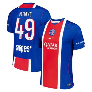 Maillot PSG Domicile 2026 2027 Mbaye