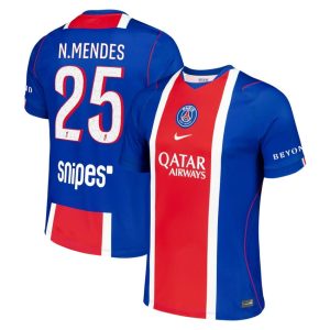 Maillot PSG Domicile 2026 2027 Mendes
