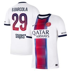 Maillot PSG Exterieur 2026 2027 Barcola