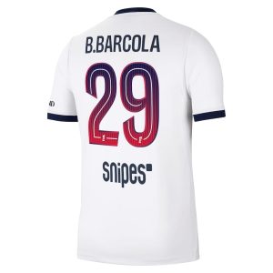 Maillot PSG Exterieur 2026 2027 Barcola